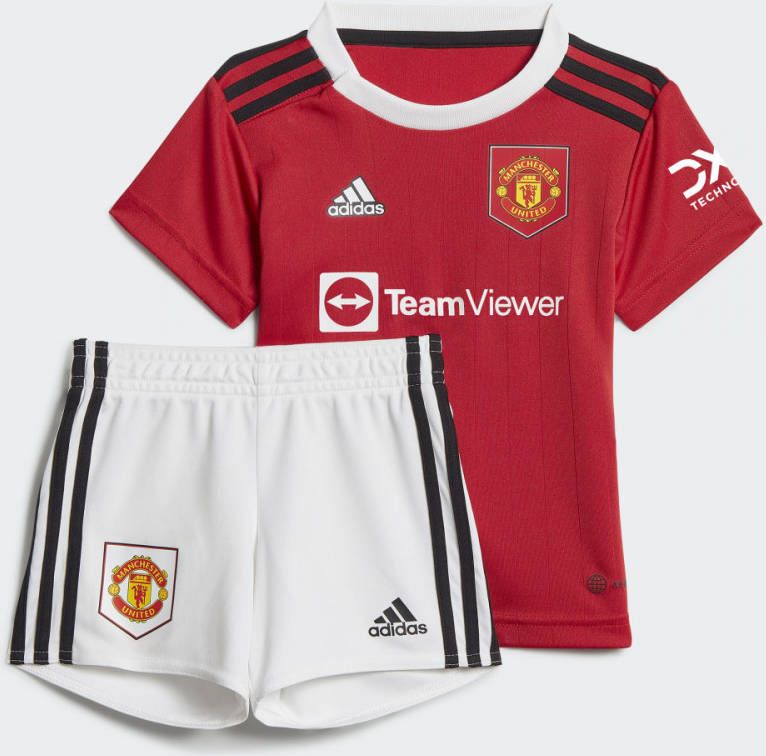 Adidas Manchester United 22/23 Baby Thuistenue Real Red/White Kind