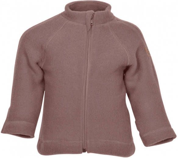 Mikk-Line Mikk Line Wool Baby Jacket Wollen vest bruin