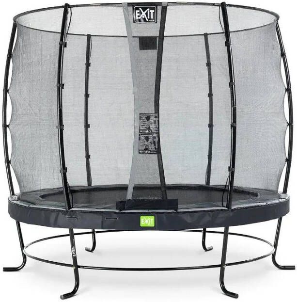 EXIT Toys Exit Elegant Trampoline Met Veiligheidsnet Economy Rond 305 Cm Zwart