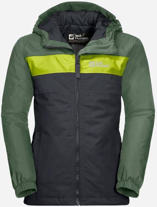 Jack Wolfskin Four Lakes Jas Junior Grijs
