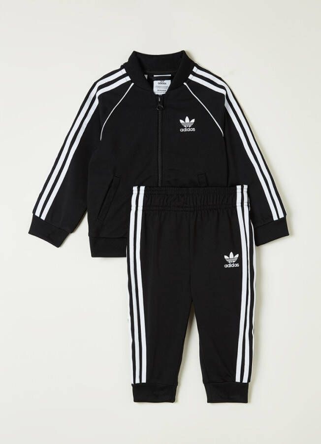 Adidas Originals Superstar Adicolor baby trainingspak zwart/wit