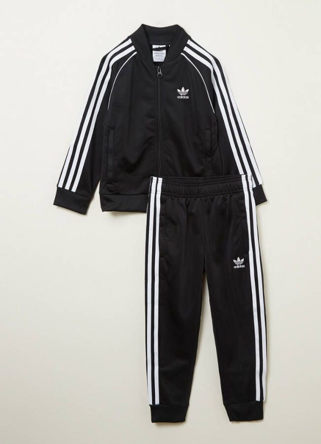 adidas Originals 2 delig ensemble vest met ritssluiting en joggingbroek 3 8 jaar
