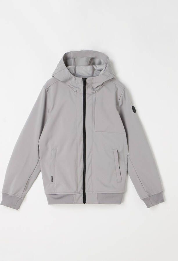 Airforce Softshell jack met ritszakken en capuchon