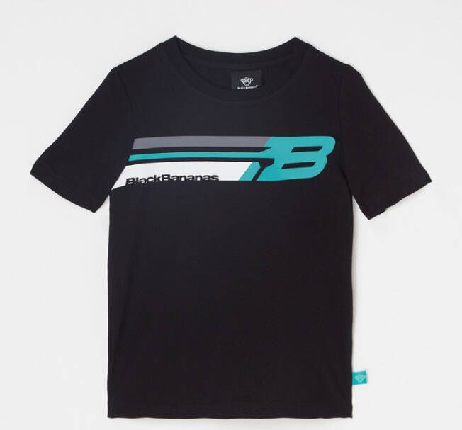 Black Bananas Drifting T shirt met logoprint