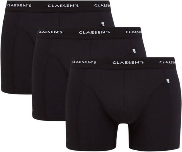 Claesens Boxershorts 3 pack Boxer Zwart