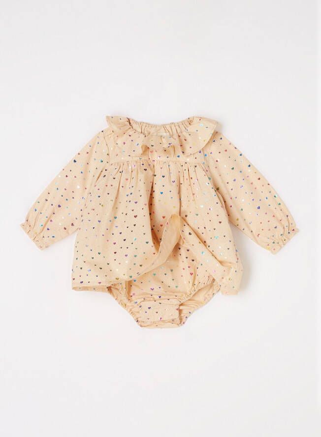 Konges Slø, jd Wow romper van biologisch katoen met print