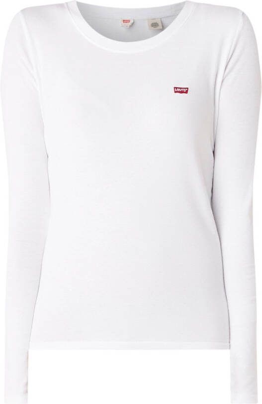 Levi's ® Shirt met lange mouwen Baby Tee Aansluitend shirt met lange mouwen