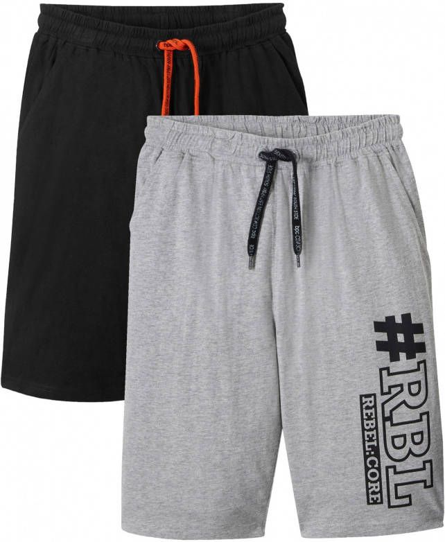 bonprix Jongens shirt bermuda(set van 2 )