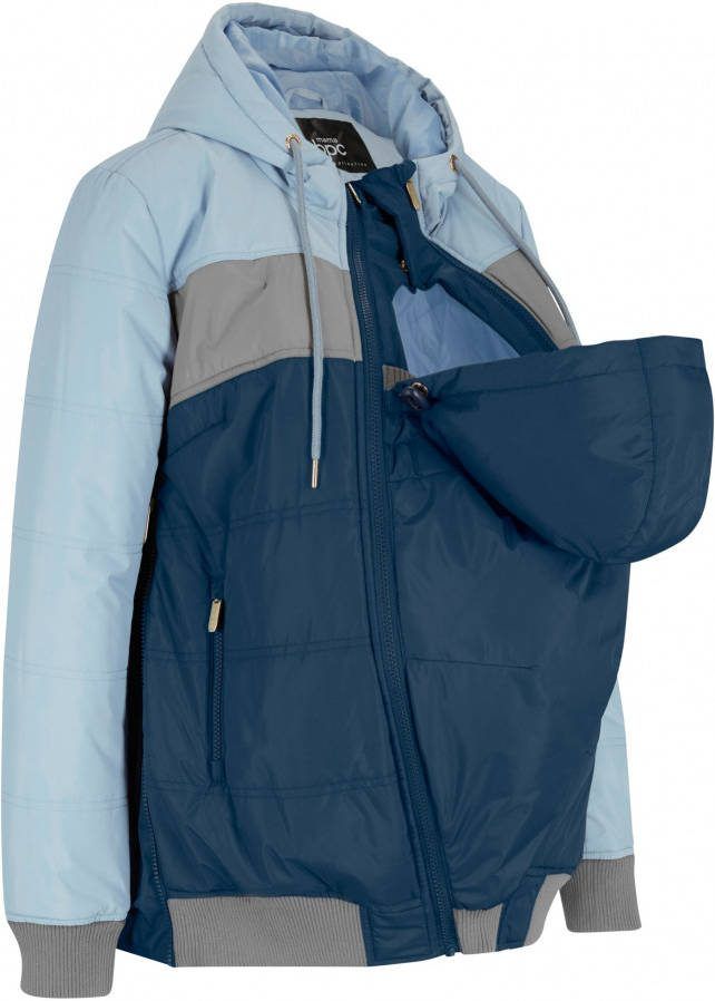 bonprix Zwangerschapswinterjas/draagjas met gerecycled polyester