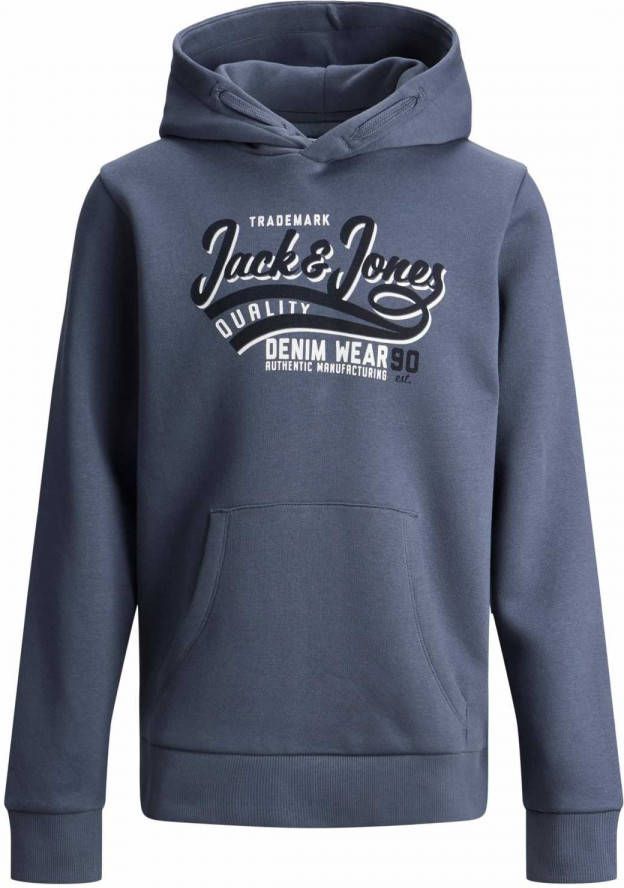 jack & jones ! Jongens Trui -- Blauw Katoen/polyester