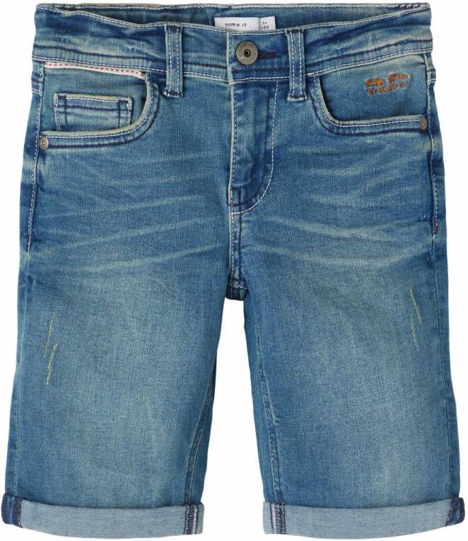 name it ! Jongens Bermuda Maat 122 Denim Jeans