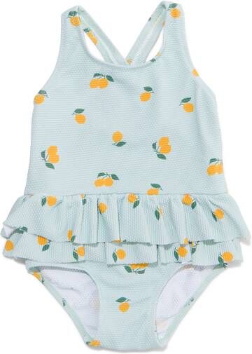 HEMA Baby Badpak Citroenen Mintgroen(mintgroen )