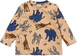 HEMA Baby T shirts 2 Stuks Beige(beige )