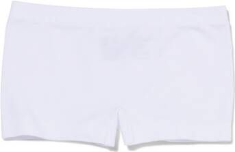 HEMA Meisjes Boxer Naadloos Wit(wit )