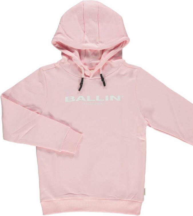 Ballin Amsterdam ! Unisex Trui -- Roze Katoen