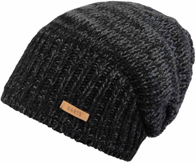 Barts ! Jongens Muts Maat 104 Zwart Polyester/acryl
