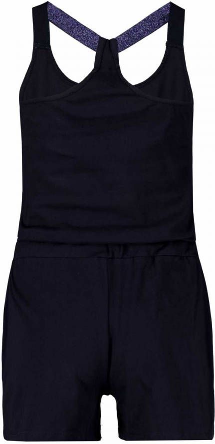 Garcia ! Meisjes Jumpsuit -- Donkerblauw Katoen/elasthan