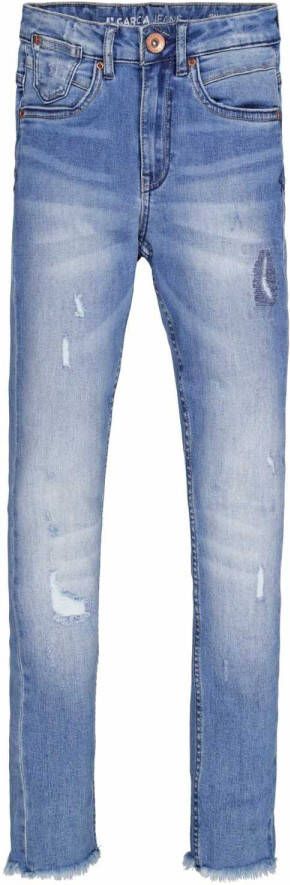 Garcia Stretch jeans Rianna 570 met destroyed effecten