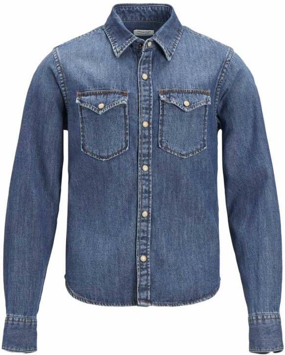 Jack & Jones Junior boys Jjewestern Sheridan Shirt L/S Noos : Medium