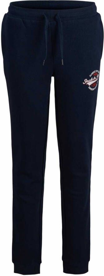 jack & jones ! Jongens Lange Broek -- Donkerblauw Katoen/polyester