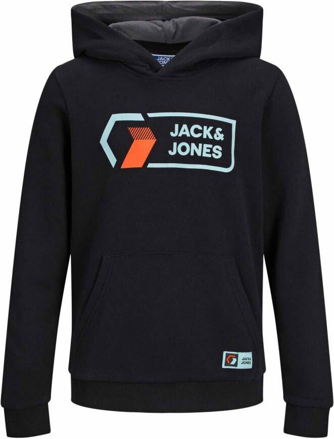 jack & jones ! Jongens Trui -- Zwart Katoen/polyester