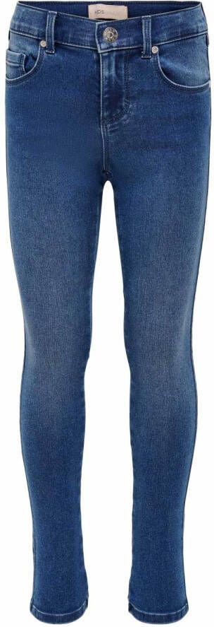 ONLY KIDS high waist skinny jeans KONROYAL met biologisch katoen stonewashed