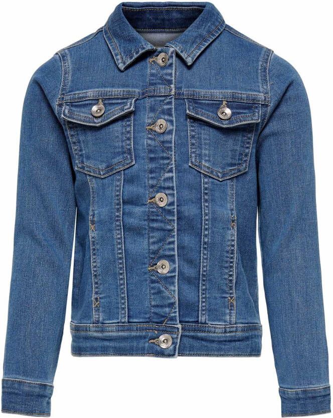 ONLY KIDS GIRL spijkerjas KONRAIN dark denim
