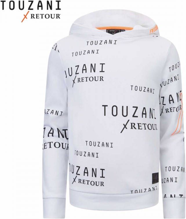 Retour Denim Retour X Touzani hoodie Trick met all over print wit