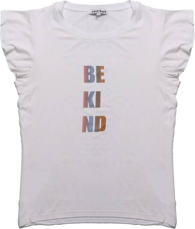 Cost:bart Cost Bart meisjes shirt CBRuby wit