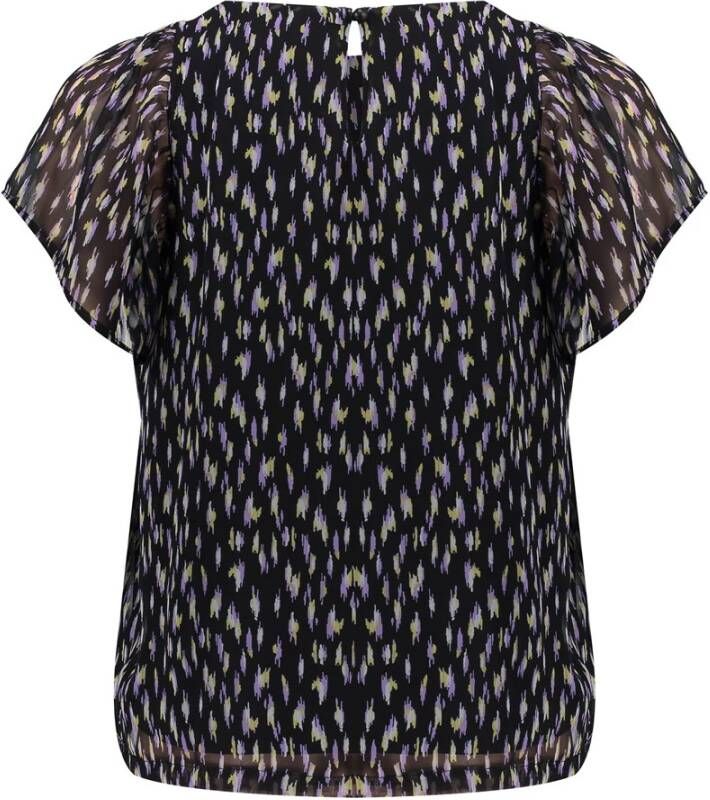 Frankie & Liberty ! Meisjes Shirt Korte Mouw -- All Over Print Polyester
