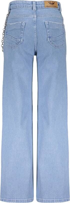 Frankie & Liberty Blauwe Straight Leg Jeans Attitude Wideleg Lb