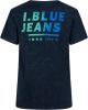 Indian Blue Jeans Blauwe T shirt T shirt L.blue Rainbow WAshed online kopen