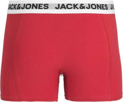 jack & jones ! Jongens 3 Pack Boxer -- Diverse Kleuren Katoen/elasthan