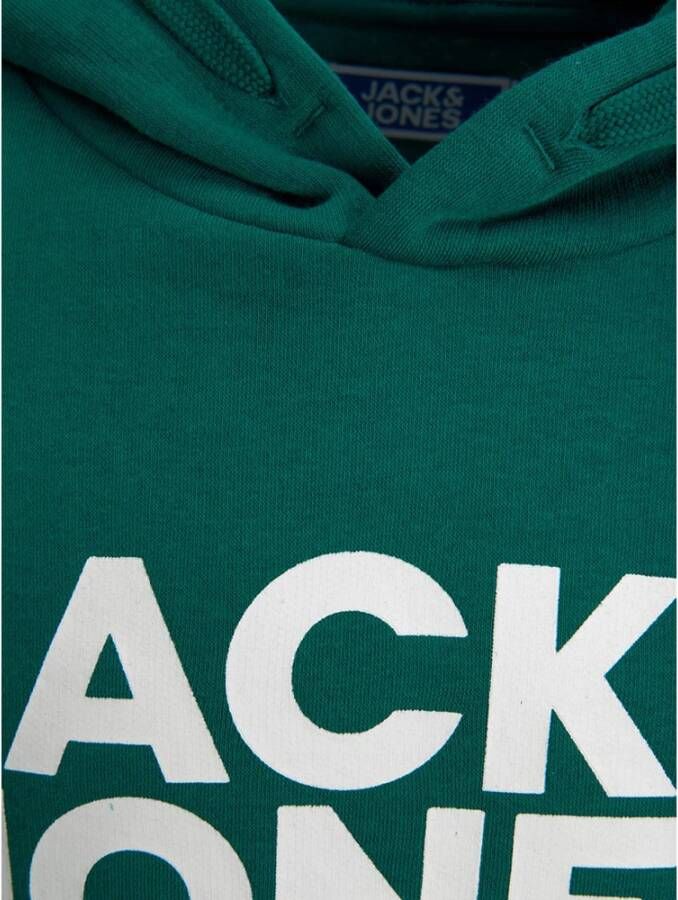 jack & jones ! Jongens Sweater Maat 128 Donkerblauw Katoen/polyester