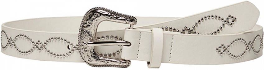 Only ! Meisjes Riem -- Wit Polyester/polyurethaan(PU )