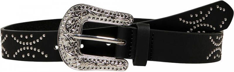 Only Alleen Kogline Nitjeans Belt Black/Black Belst met nits silv | Freewear Zwart , Zwart, Dames