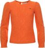 LOOXS ! Meisjes Shirt Lange Mouw -- Oranje Katoen/polyester/elasthan online kopen