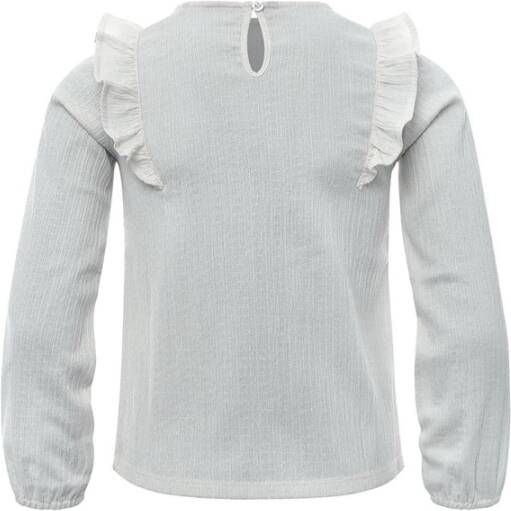 Looxs Revolution A lijn blouse offwhite borduur voor meisjes in de kleur