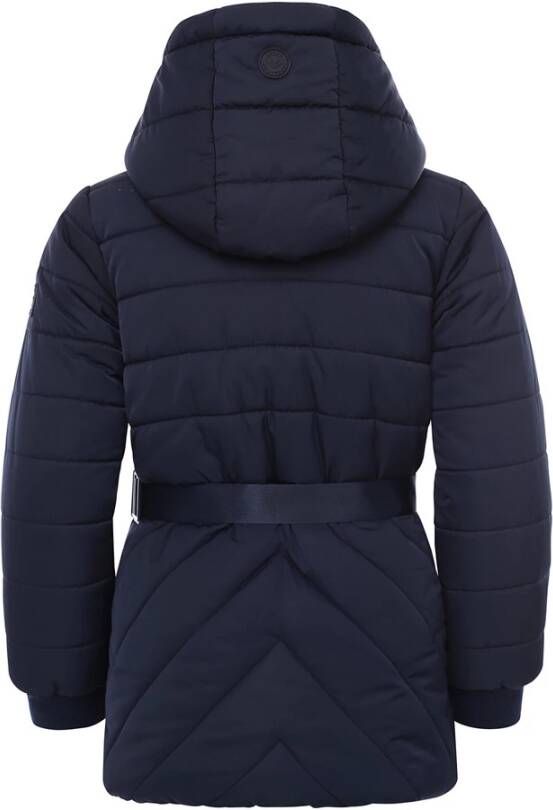 Looxs Revolution Jas met riem en capuchon voor meisjes in de kleur