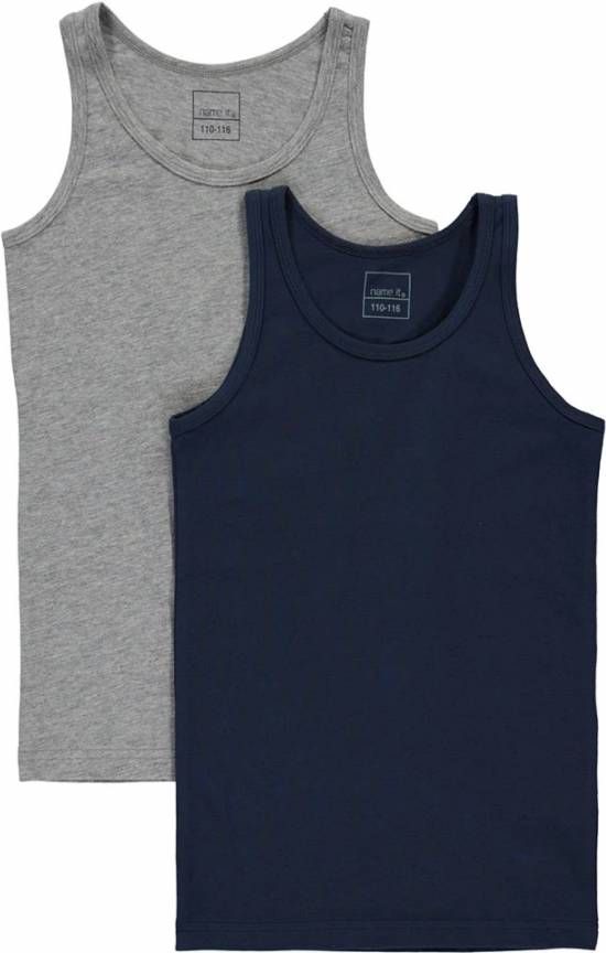 Name It! Jongens 2-Pack Hemd Maat 104 Diverse Kleuren Katoen/elasthan
