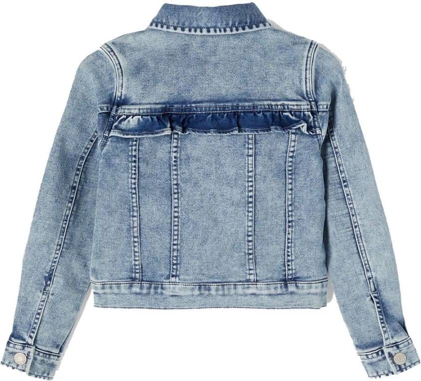 052 Name It meisjes spijkerjas 13197454/NKFTALLI blauw