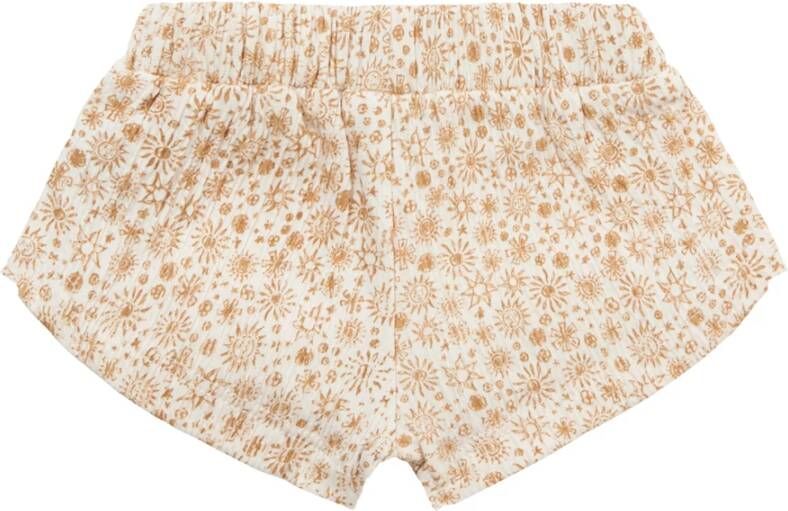 Noppies Babykleding Girls Short Newington All Over Print Off white