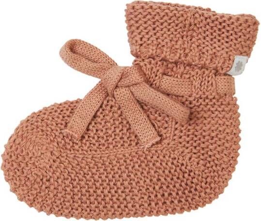 Noppies Pantoffels Unisex Booties Knit Long Sleeve Nelson Brown
