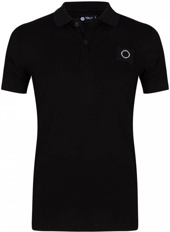 Rellix ! Jongens Polo Korte Mouw -- Zwart Katoen/elasthan