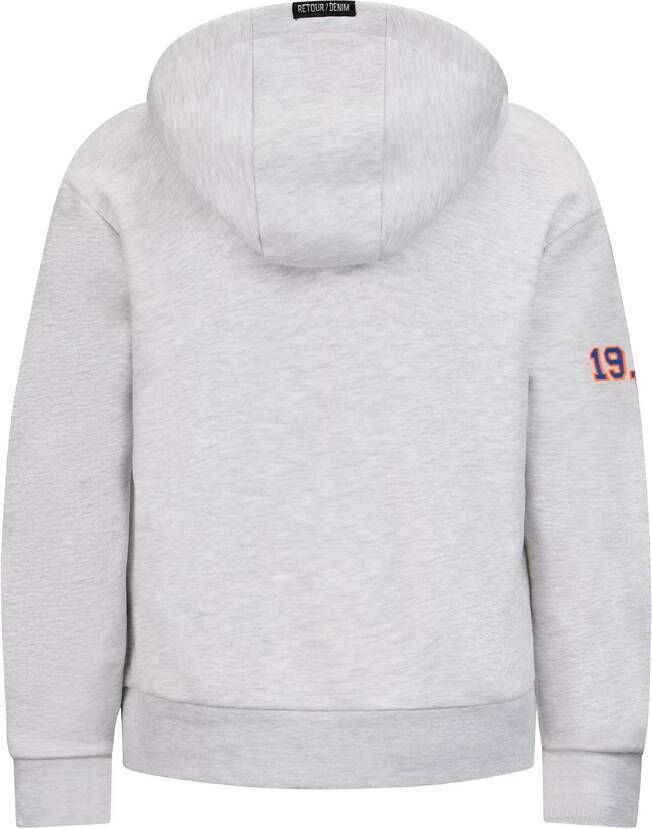 Retour Denim ! Jongens Trui -- Lichtgrijs Katoen/polyester