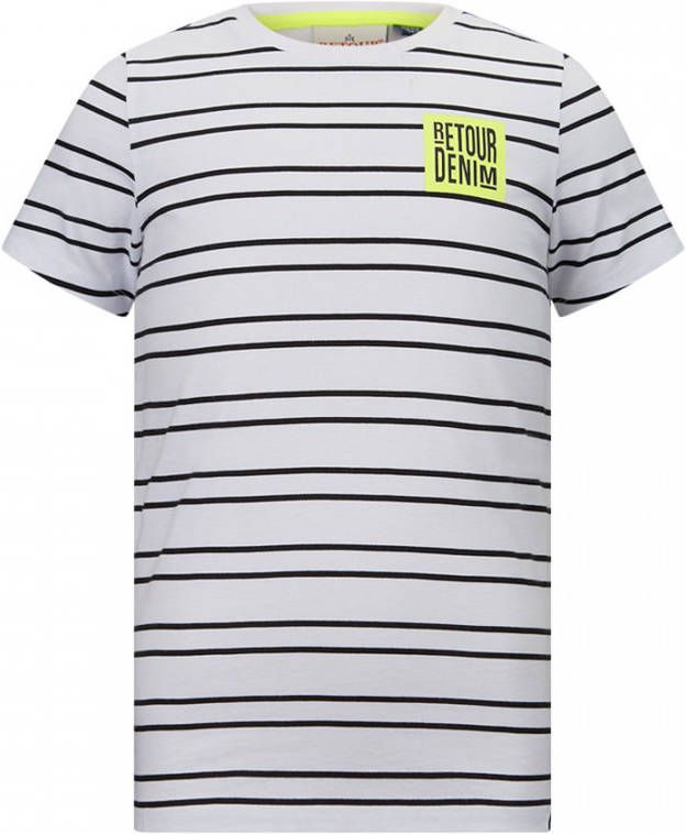 Retour Denim ! Jongens Shirt Korte Mouw -- Diverse Kleuren Katoen