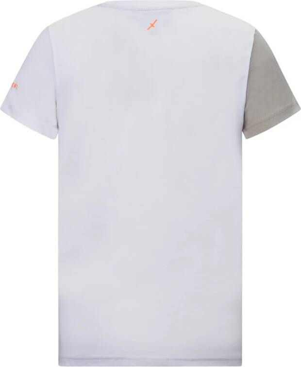 Retour Denim Retour X Touzani T shirt Swing wit/grijs
