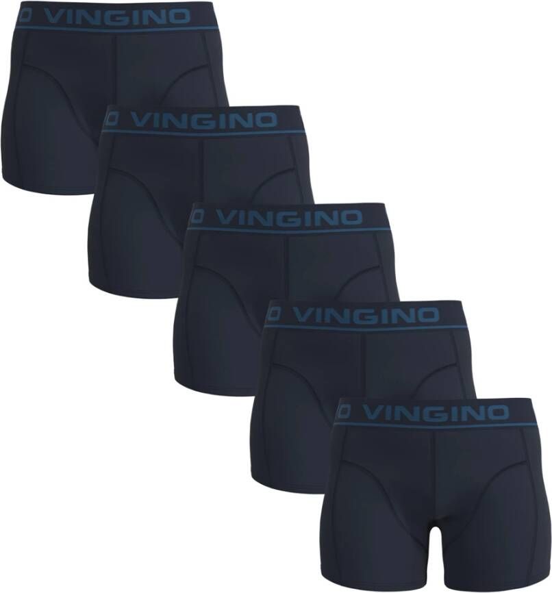 VINGINO Boxershorts Boys Boxer 5 Pack Donkerblauw