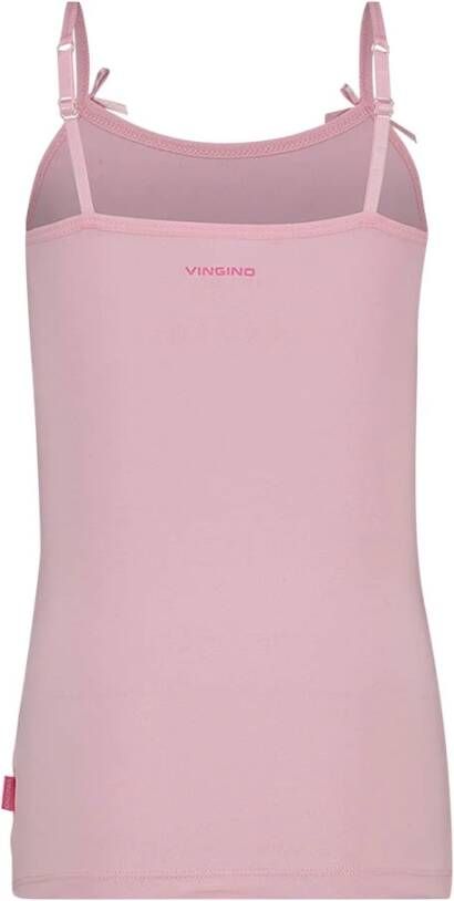 Vingino ! Meisjes Hemd Maat 164 Roze Katoen/elasthan