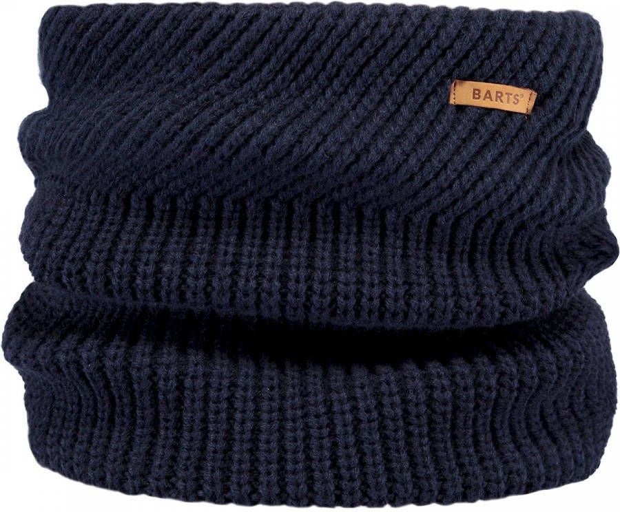 Barts ! Jongens Colsjaal Maat 128 Donkerblauw Polyester/acryl